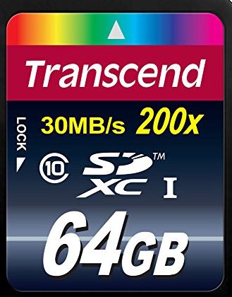 64GB Premium SDXC Class 10 Memory Card [Frustration-free Packaging]